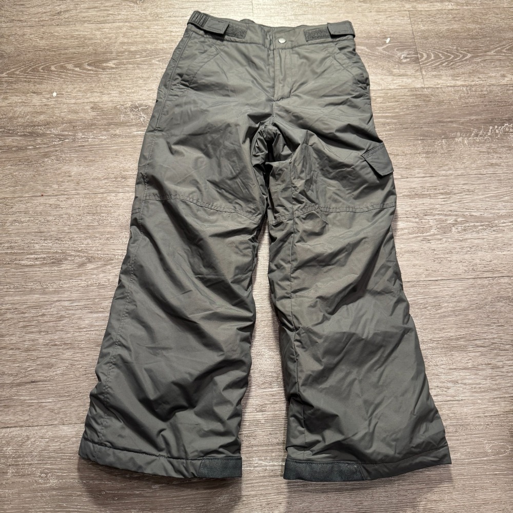 Columbia Snow Pants Youth Small 8 Gray‎ 24x22 Skiing Outdoor Snowboard Boys